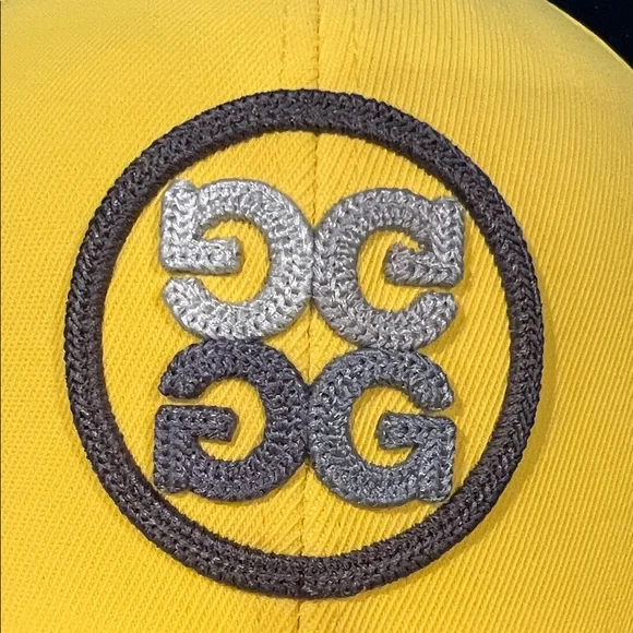 G/Fore Yellow Embroidered Logo Baseball Cap - Picture 7 of 7